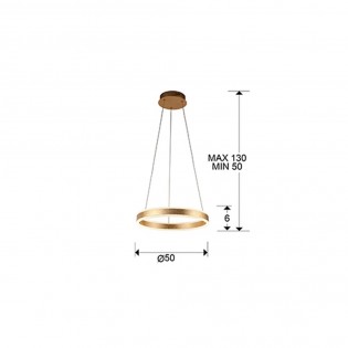 Lámpara de techo LED Helia (55W)