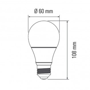 Bombilla LED Smart E27 (8W)