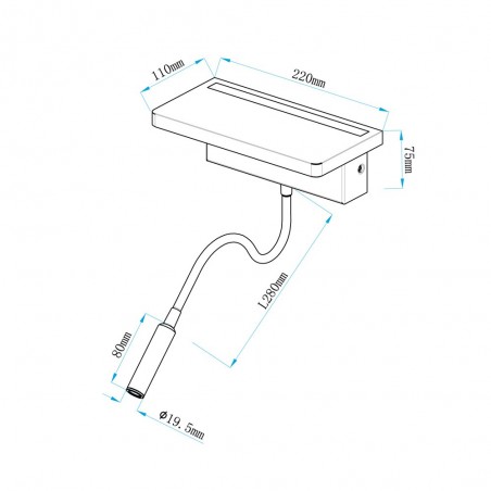Wall Light LED Bach (5W)