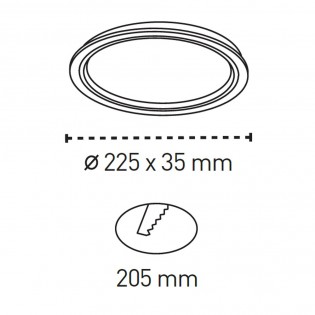Downlights LED Sirion (20W)