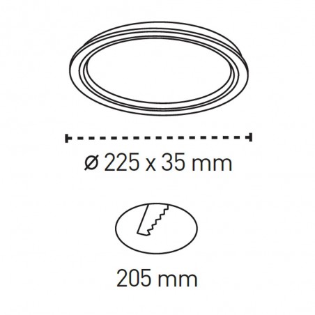 Downlights LED Sirion (20W)