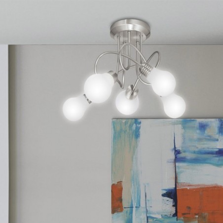 Plafón de techo Sique (5 luces)