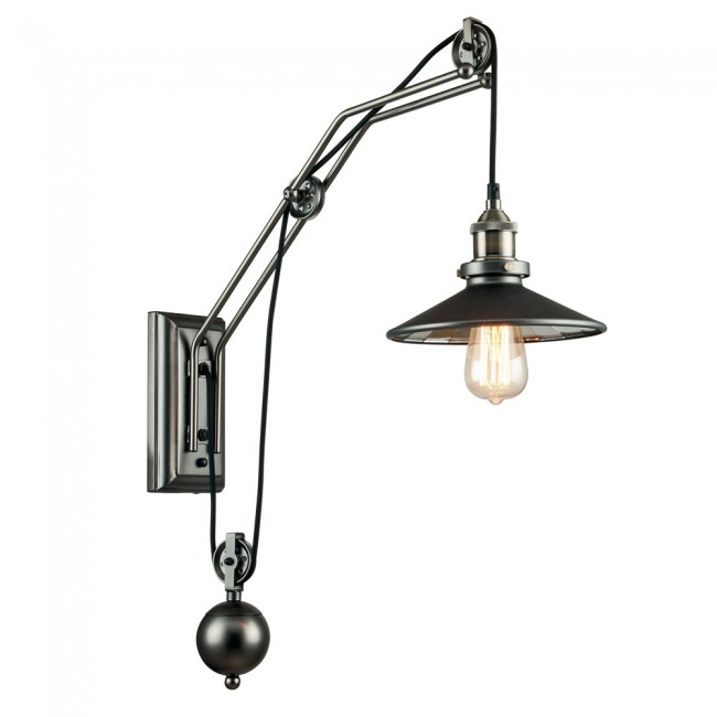 Wall Sconce with pulley Arkita