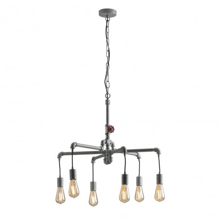 Lámpara de araña Amarcord (6 luces)