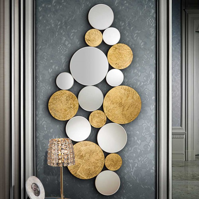 Decorative Wall Mirror Cirze (120x59)