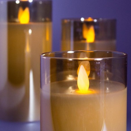 Pack 3 Velas con luz Decorativas