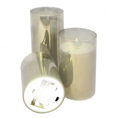 Pack 3 Velas con luz Decorativas