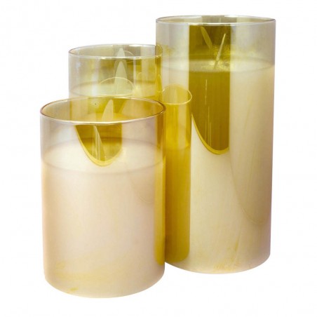 Pack 3 Velas con luz Decorativas
