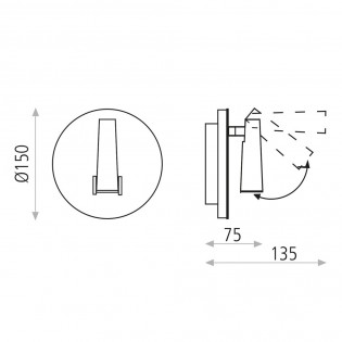 Wall Light LED Panau