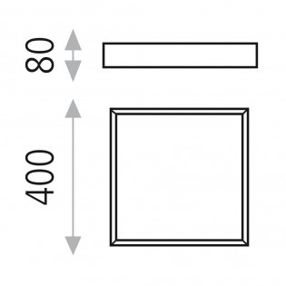 Plafón de techo LED Munich (26W)