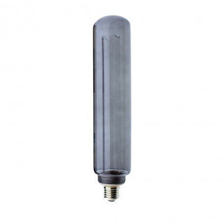 LED Light Bulb E27 Tubular Smoke Glass (4W)