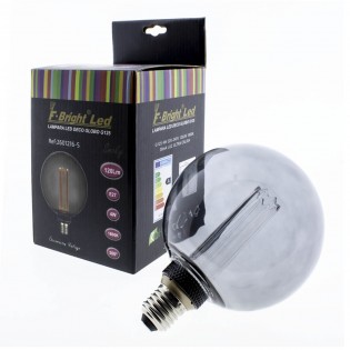 Bombilla LED Globo G125 efecto Fumé E27 (4W)