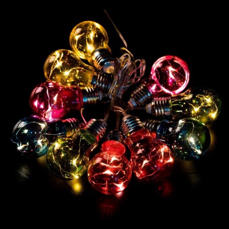 Guirnalda Led 10 bombillas de colores (0.3W)