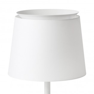 Lámpara de sobremesa Savoy (Estructura blanca)