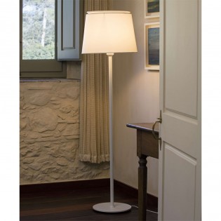 Lámpara de pie Savoy (Estructura blanca)