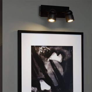 Aplique de pared Coco (2 luces)