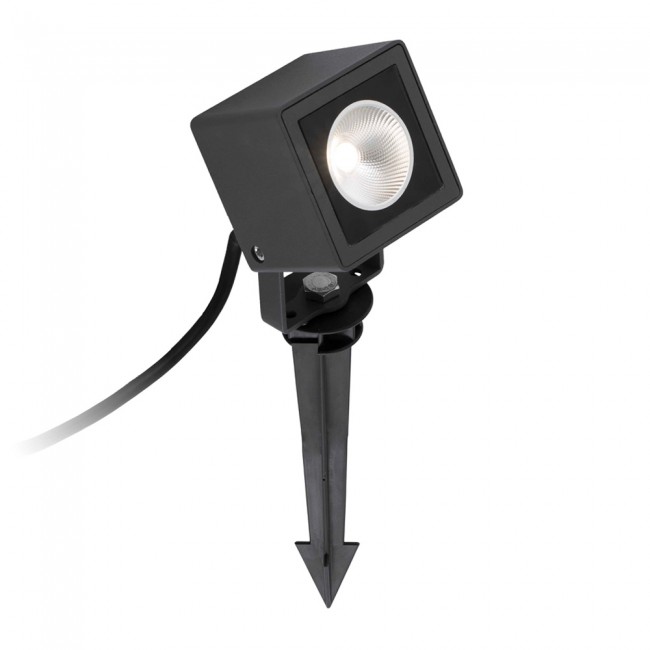Foco de exterior con piqueta LED Sobek (7W) Foco de exterior con piqueta LED Sobek (7W)