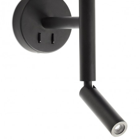 Aplique de pared con lector LED Savoy (3W)