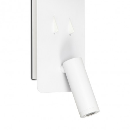 Aplique de pared Fold con lector LED (3W)
