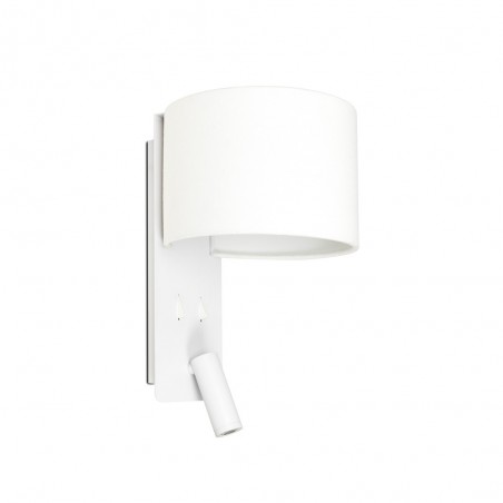 Aplique de pared Fold con lector LED (3W)
