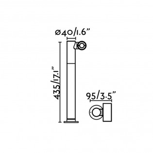 Baliza de exterior LED Spy (6W)