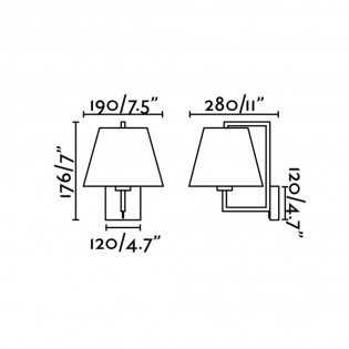 Wall Lamp Frame