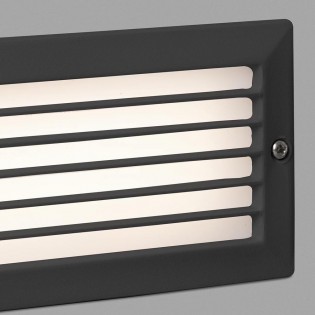 Empotrable de pared exterior LED Stripe (5W)