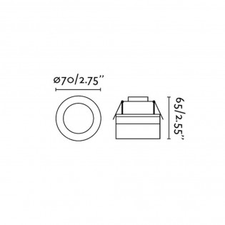 Empotrable LED Ebbra (4W)
