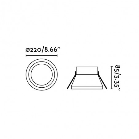 Downlight LED Son (24W)