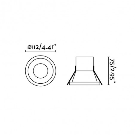 LED Recessed Light Son (8W)