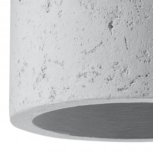 Aplique de pared Orbis Cemento