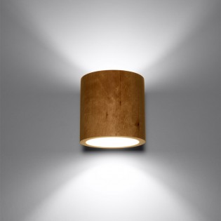 Aplique de pared Orbis Madera