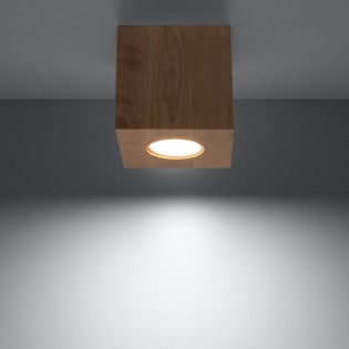 Plafón de techo Quad Madera Plafón de techo Quad Madera