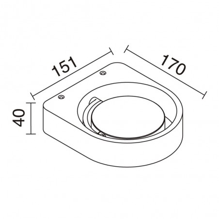 LED Wall Lamp Aliya (5W)