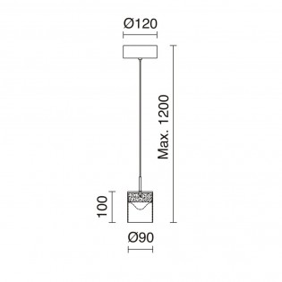 LED Pendant Lamp Gilda (4,8W)