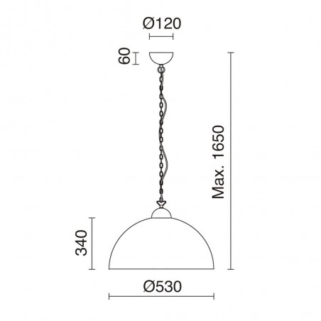 Pendant lamp Tanna