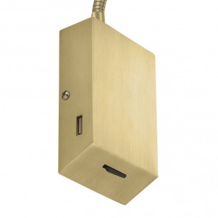 Aplique LED con USB Leiden (3W)