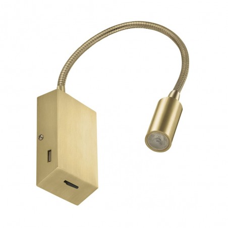 LED Wall Lamp with USB Leiden (3W)