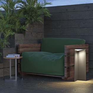 Baliza de exterior solar LED Como II