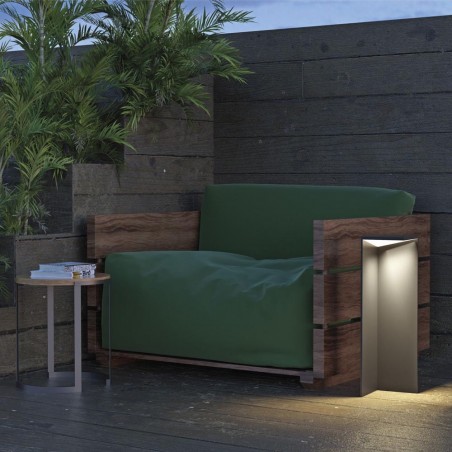 Baliza de exterior solar LED Como II