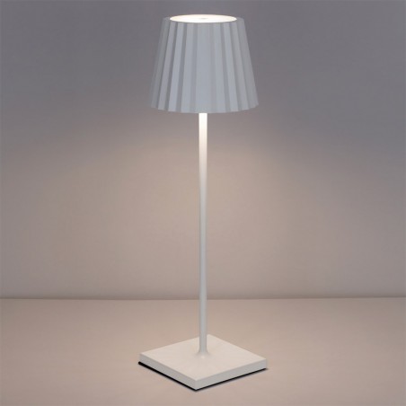 Lámpara de mesa portátil LED Lilta Round