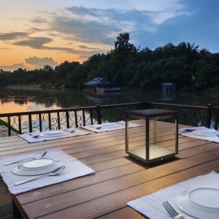 Baliza solar para exteriores LED Solei