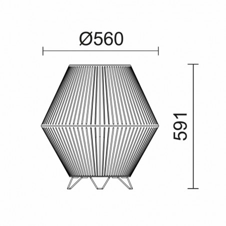 Outdoor Decorative Lamp Nell