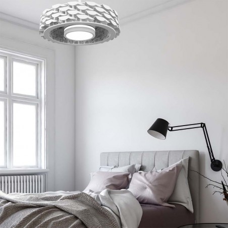 Ventilador con luz LED Ness (24W)