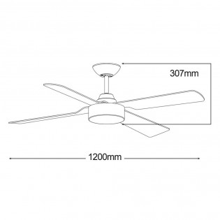 Ventilador de techo Meteor II