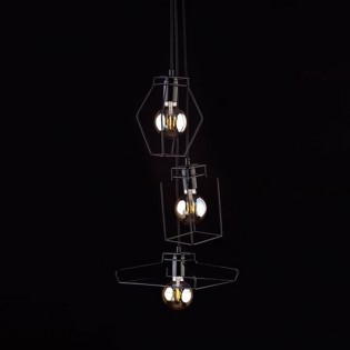 Cluster Pendant Lamp Fiord (3 Lights)