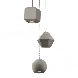 Lámpara colgante Geometric (3 Luces)
