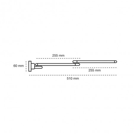 Aplique de pared LED Mel (6W)