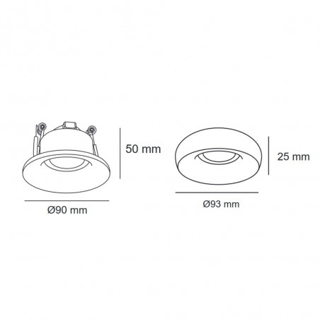 Fixed Recessed Light Nabila