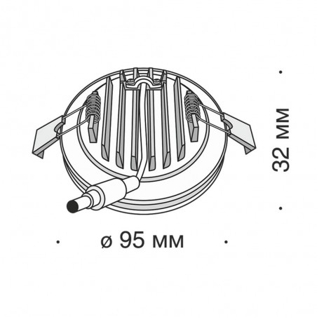 Downlight LED Phanton (12W)